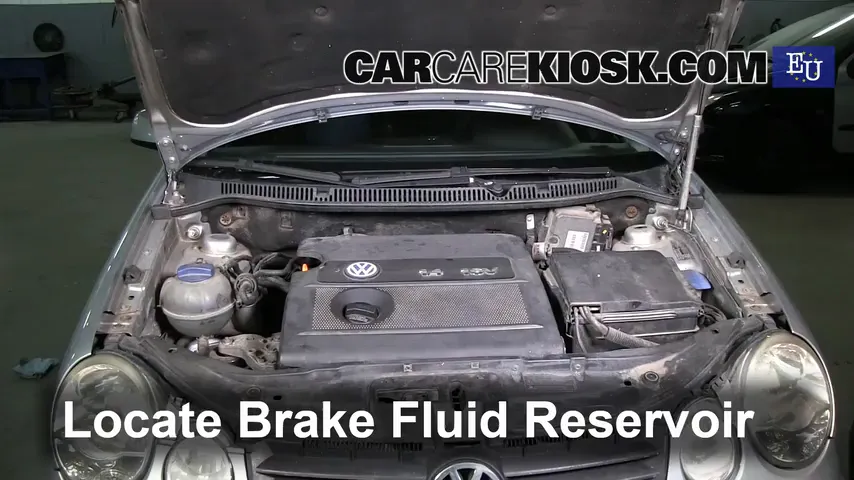 2002 Volkswagen Polo 1.4L 4 Cyl. Brake Fluid